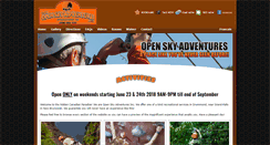 Desktop Screenshot of openskyadventures.com